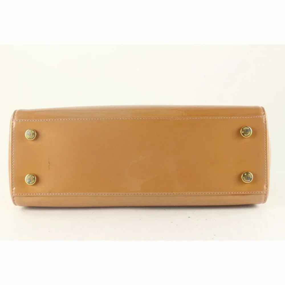 Louis Vuitton Nude Monogram Vernis Brea Tote 2way with Strap 9LK725K